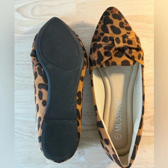 Comfortable Cushion Leopard Print Women's Ballet Flats - Picture 13 of 14